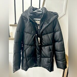 Abercrombie and fitch woman’s leather bomber
